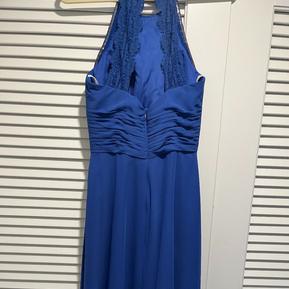 Azazie blue dress